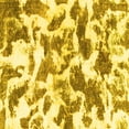 thumbnail image 1 of Ahgly Company Machine Washable Indoor Square Abstract Yellow Modern Area Rugs, 6' Square, 1 of 4