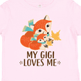 thumbnail image 4 of Inktastic My Gigi Loves Me Fox Gift Boys or Girls Toddler T-Shirt, 4 of 5