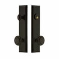 thumbnail image 6 of Grandeur Fifth Avenue Tall Plate Single Cylinder One Piece Knobset with Circulaire Knob, 6 of 6