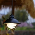 thumbnail image 1 of TIMIFIS Camping Lampe Rétro Lampe de Camping Extérieure Type-C Rechargeable Suspension Portable Gradation Infinie Lumière Chaude Multicolore Lumière d'Ambiance Camping et Randonnée, 1 of 9