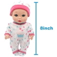 thumbnail image 5 of Magic Nursery: Doll In Crib - 8" Baby Doll Playset - New Adventures, Children's Pretend Play, Ages 2+, 5 of 7