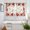 Red Beige, variant on Valentines Love Heart Kitchen Curtains Window Panels, Eucalyptus Love Heart Red Insulated Window Treatment Curtain, Grommet Curtains for Bedroom/Living Room/Bathroom, 2 Piece 42"Wx54"L