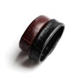 thumbnail image 3 of Premium Leather Watch Strap Retaining Ring Loop Hoop Keeper Black Brown Buckle, 3 of 3