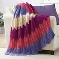 thumbnail image 2 of Herrschners® Bell Heather Afghan Knit Kit, 2 of 2