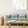 thumbnail image 3 of Stupell Industries Abstract Ocean Landscape Square Decorative Printed Throw Pillow, 18 x 18, Set of 2, 3 of 4