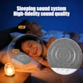 thumbnail image 4 of Sulaicai Bluetooth Pillow Speaker for Sleeping, Mini Portable Under Pillow Speaker with White Noise Timer Wireless Sleep Aid with Stereo Bass Private Sleep Headphones for Side Sleeper (Black), 4 of 8