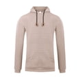thumbnail image 1 of UKAP Men Hoodies Drawstring Sweatshirt Long Sleeve Sweatshirts Regular Fit Winter Hooded Tops Khaki M, 1 of 4