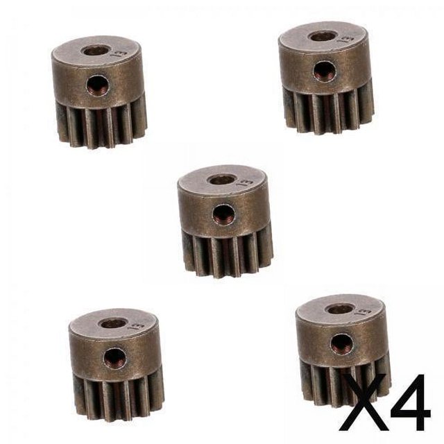 Conjunto de Engranajes de motor Baoblaze 4x 5 Piezas 32DP 3.175 mm 1/8 para Modelos de Coches a escala 1:10