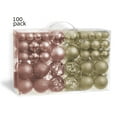 thumbnail image 3 of R N' D Toys Multi-color Metal Shatterproof Hanging Ball Ornaments, with Hooks 100 Count, 3 of 6