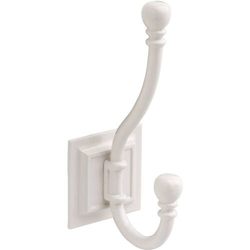 Peerless Rear Mounted Coat and Hat Hook with Ball End, Available in
