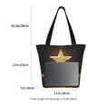 thumbnail image 3 of Haiem Golden Glitter And Light Pattern Shoulder Bag - Durable and Spacious Tote Bag,Versatile Shopping Bag, 3 of 7