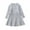 Gray, variant on KYAIGUO Kids Baby Knitted Sweater Dress for Girls,Toddler Spring Fall Long Sleeve a Line Princess Dresses Kids Little Solid Color Pullover Party Dress for 1-9T