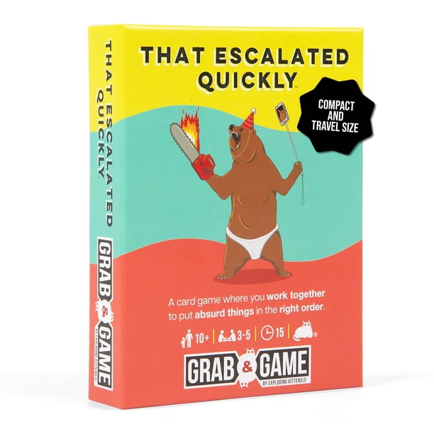 Juego de cartas Exploding Kittens que se intensificó rápidamente durante más de 10 años
