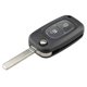 thumbnail image 4 of Car Smart Remote Key 2 Buttons 43hz PFC7961A Chip Compatible with Renault Clio III Clio 3 Kangoo Master Modus Twingo 2006-2016 Black Edition, 4 of 5