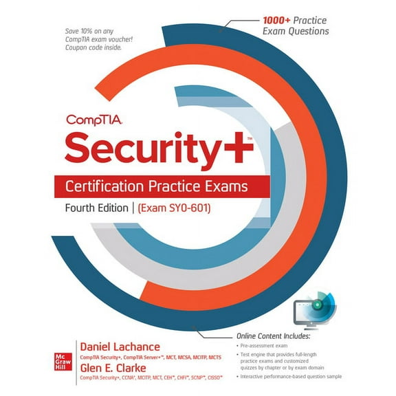 Comptia Security  Certification Practice Exams, Fourth Edition (Exam Sy0-601), (Paperback)
