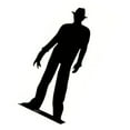 thumbnail image 4 of Tabletop Shadow Figures, Metal Powder Coating Scratch Resistant Horror Movie Character 6 Inch Tall Multifunctional Silhouette Killers for  Yard Decor, 4 of 8