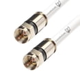 thumbnail image 1 of Cable coaxial SatelliteSale DIGITAL 75OHM RG-6 / U Conector Tipo F Interior Cable Blanco Para Exteriores 100 Pies, 1 of 6
