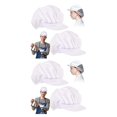 thumbnail image 4 of Transemion 2pieces Cooking Cap Premium One Size Fit All Essential For Cooking Cotton Hair Nets Chef Hat Adjustable Size 2Set, 4 of 6