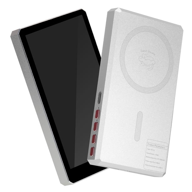 Cateissary Cámara inalámbrica de aleación de aluminio con asistencia para selfies, conexión estable y adsorción precisa. Electrónica plateado