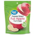 (3 pack) Great Value Freeze Dried Fuji Apple Fruit Crisps, 1 oz