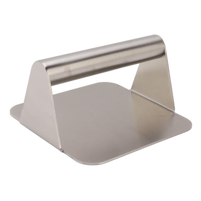 Stainless Steel Burger Press, Easy Cleaning Adjustable Durable Grill Press For Vegetables For BBQ For Burgers