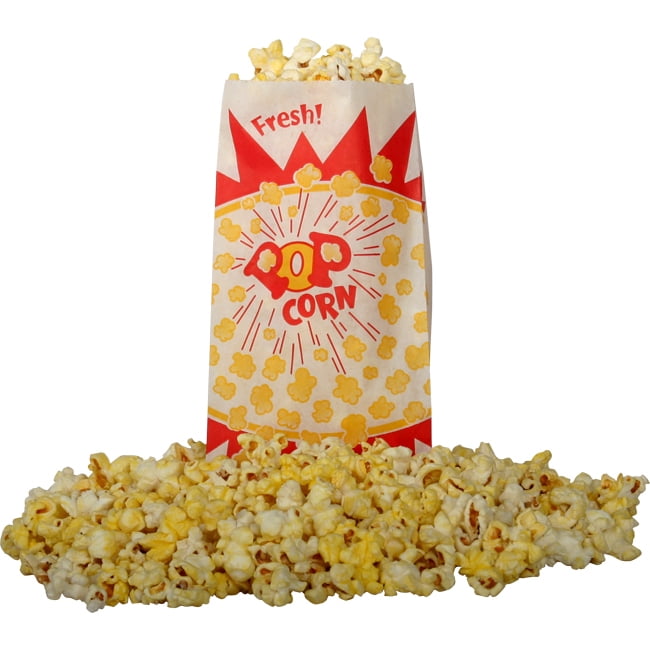 Burst Design Popcorn Bag 1.5 oz. (50 Case) by Snappy Popcorn