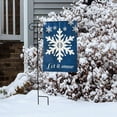 thumbnail image 4 of Briarwood Lane Let It Snow Winter Applique Garden Flag, 4 of 4