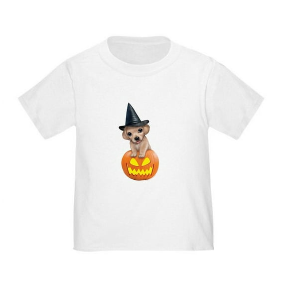 CafePress - PD Moreno's Halloween Puppy Toddler T Shirt - Cute Toddler T-Shirt, 100% Cotton