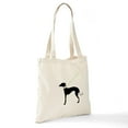 thumbnail image 6 of CafePress - Black Dog W/ Flower Tote Bag - Unisex Canvas Tote Bag, Beige, 1-Piece, 6 of 6