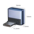thumbnail image 3 of Conector Del Cargador Convertidor de carga de 10 Gbps 2 en 1 USB3.1 a tipo C para computadora portátil / tableta / teléfono móvil Likrtyny  Para estrenar, 3 of 9