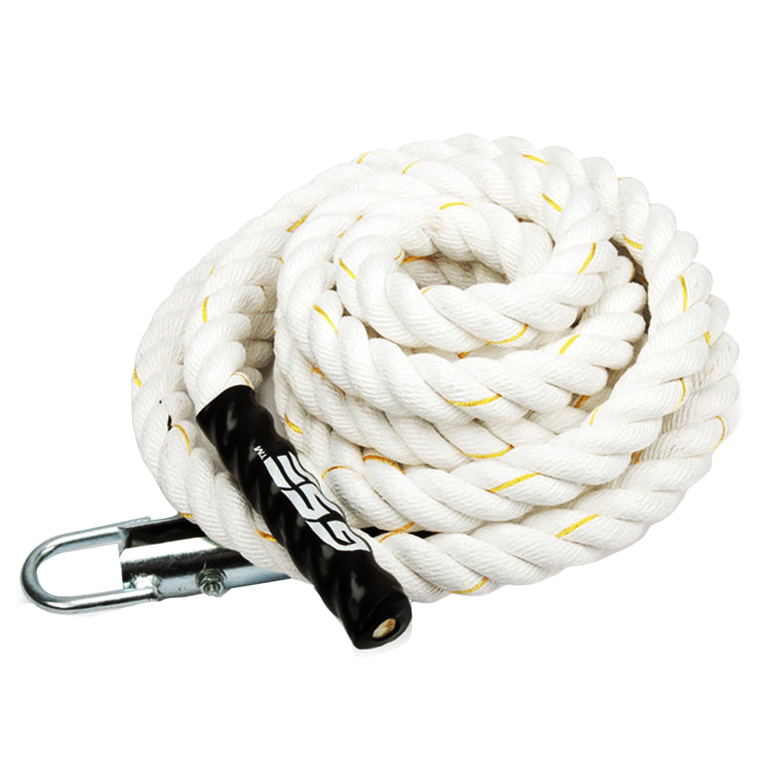 GSE Games & Sports Expert Climbing Rope, Gym Battle Rope for Climbing Exercises, Strength Training - 25FT