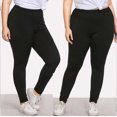 thumbnail image 3 of REALiKUN Plus Size Leggings High Waisted Leggings Casual Sport Yoga Pants Summer Comfy Compression Leggings, 3 of 8