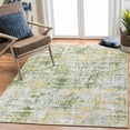thumbnail image 5 of Haperlare Abstract Area Rug Non Slip Living Room Rug Modern Carpet Stain Resistant Rug Colorful Rug Contemporary Accent Floor Carpet for Bedroom, 8' x 10' Yellow Green, 5 of 5