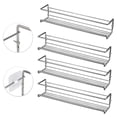 thumbnail image 4 of Estantes Metálicos Para Especias De 4 Uds., Estantes De Cocina Para Especias, Organizador De Condimentos Compatible Con Nuestros Tarros De Condimentos Autoadhesivos Sin Perforación Minnieouse HA020073-00, 4 of 7