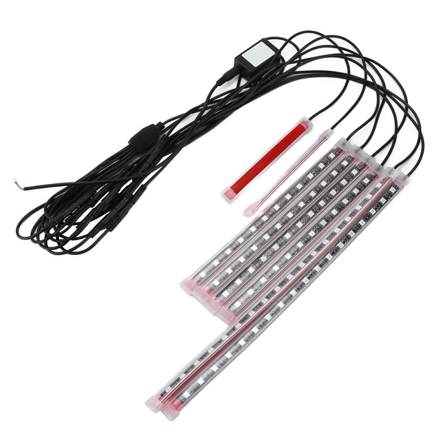 Motorbike LED Strip Kits, Motorcycle RGB Light 150° Wide Angle High Brightness IP67 Waterproof For UTV For ATV