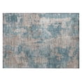 thumbnail image 2 of Addison Rugs Chantille Indoor/Outdoor Transitional Modern Teal Washable Rectangle Rug, 1'8" x 2'6", 2 of 6
