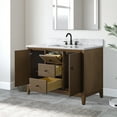 thumbnail image 2 of Vanity Art 48" Bathroom Vanity with Sink and Engineered Marble Top, Freestanding Storage Cabinet with 2 Drawers, 2 Shelves and 1 Flip Down Tray, 2 of 8