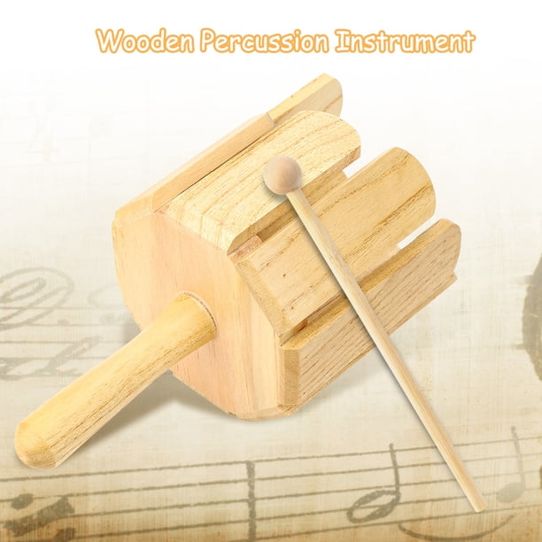 Instrumento De Percusión De Madera Múltiple Orff Instrumento Musical Educativo De Aprendizaje Temprano Con Sonido Múltiple