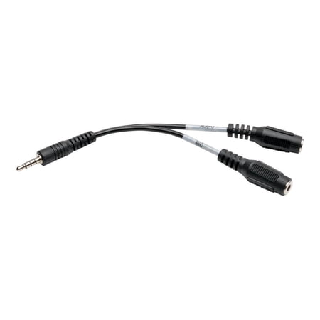 Tripp Lite 6  3.5mm 3-Position (x2) to 4-Position Audio Headset Splitter Adapter price history on PriceWatchPro
