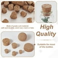 thumbnail image 4 of 8 Styles Cork Bottle Stoppers Wine Accessories BurlyWood 15~61x10~30mm, 4 of 6