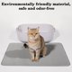 thumbnail image 4 of Esterilla para arena de gatos de doble capa, impermeable, a prueba de orina, fácil de limpiar y con control de dispersión., 4 of 7