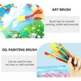 thumbnail image 4 of Shisuyan Oil Painting Brush Assorted Color 12Pcs 7.27X0.90X0.12Inch, 4 of 9