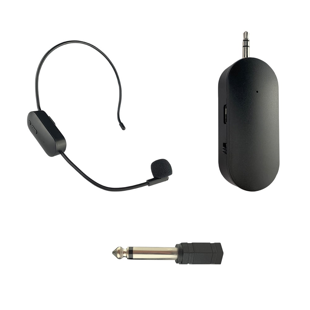 Wireless Microphone Headset 165ft Range Working Time 6H 1 4 Plug wireless-microphone-headset-165ft-range-working-time-6h-1-4-plug