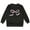 Black, variant on FAOWME Girls Long Sleeved Hoodie With Bow Crew Neck Sweatshirt Pullover Tops White 13-14Years