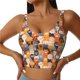 thumbnail image 1 of Balery Cat Paws Sujetadores deportivos con espalda cruzada para mujer, acolchados, sin costuras, de alto impacto, ideales para yoga, gimnasio, entrenamiento y fitness.-, 1 of 8