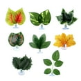 thumbnail image 1 of 8Pcs Betta Fish Leaf Pad Hammock Resting Spot Fish Tank Decoration Ornamental Simulation Plants for Fish Reptile, 1 of 6
