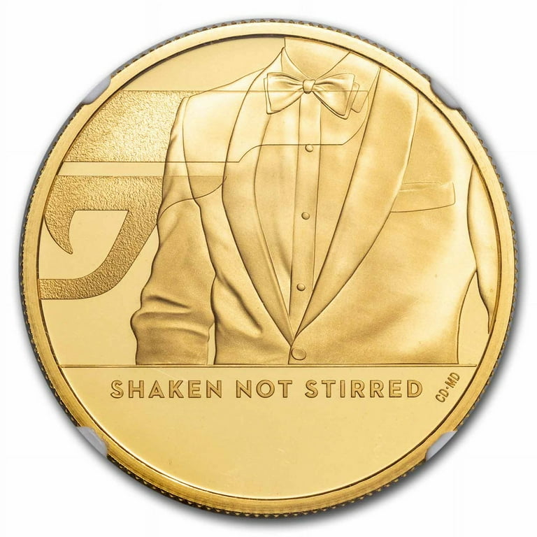 2020 GB 1 oz Gold Proof James Bond 007 PF-70 NGC - Walmart.com