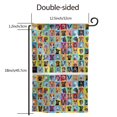 thumbnail image 7 of Wukai Cute Dogs Collage Print Garden Flag 12.5x18 Inch Double Sided Sun-resistant Rain-resistant, Wrinkle-resistant Colorfast(Only Flag), 7 of 7