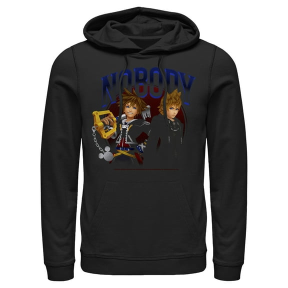 Men's Kingdom Hearts 2 Keyblade Masters  Pull Over Hoodie Black Medium