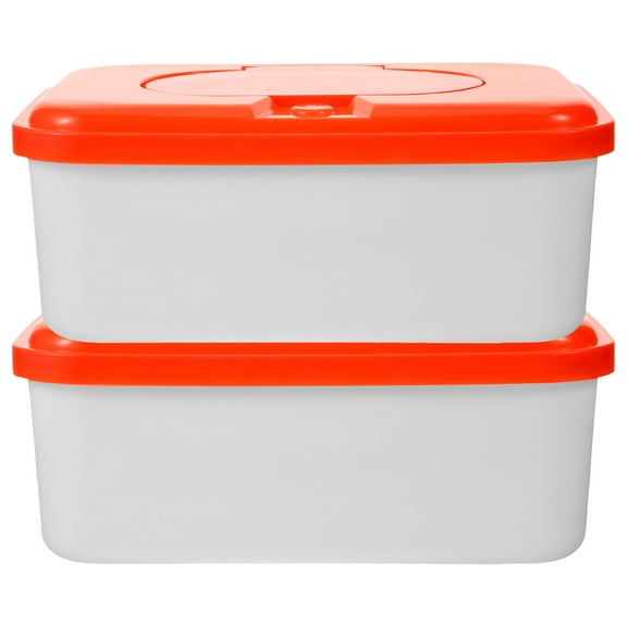 2pcs Wipe Dispenser Baby Wipe Holder Container Baby Wipes Case Baby Wipes Box